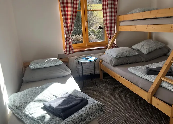 招待所 Wolf House Klinovec Loučná pod Klínovcem